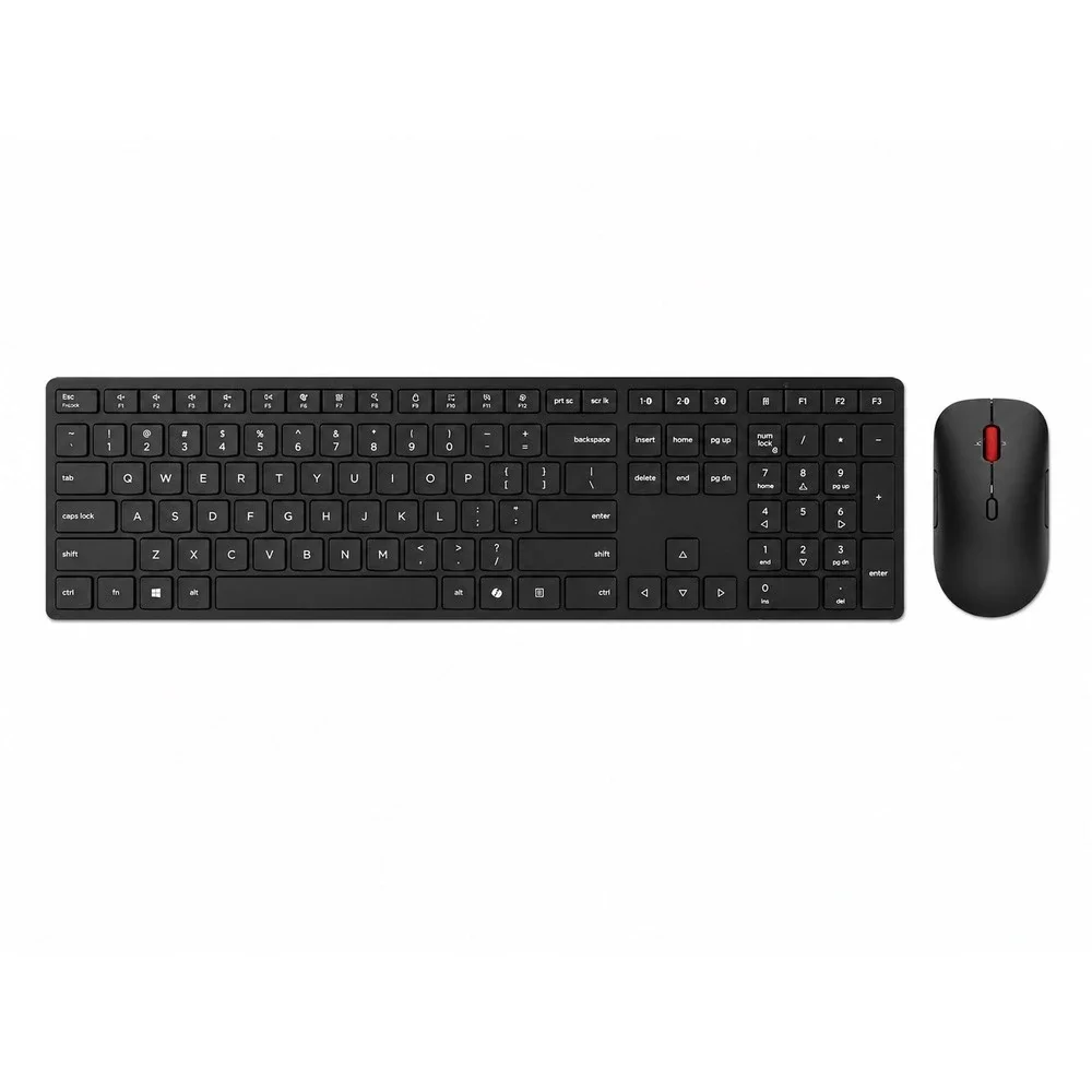 Lenovo Wireless Multi-Mode Pro Combo Keyboard and Mouse 6000 Black 4X31S04810